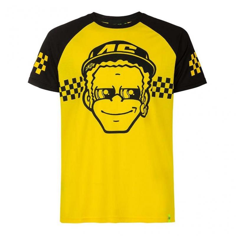 Tee-shirt VR46 Dottorone jaune/noir