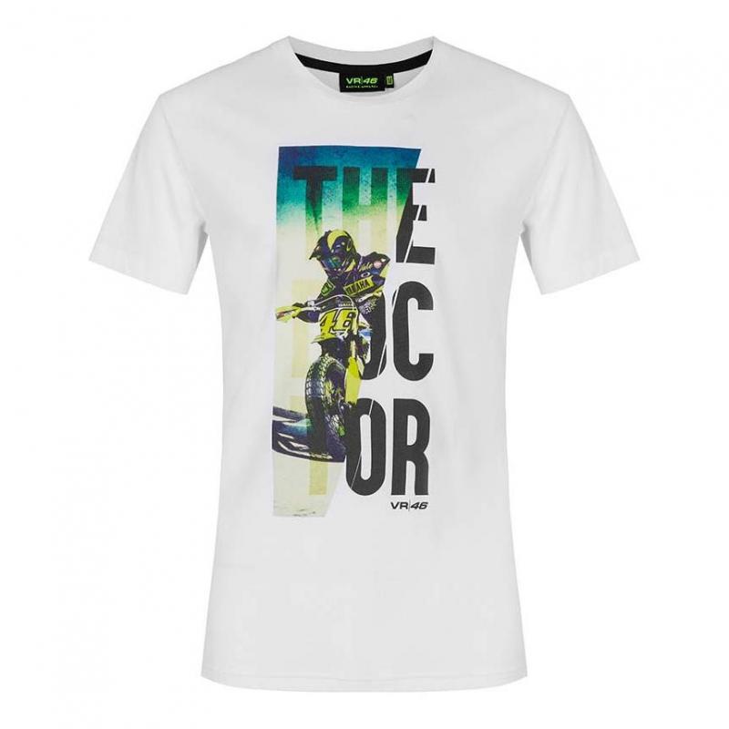 Tee-shirt VR46 The Doctor blanc 2020- S