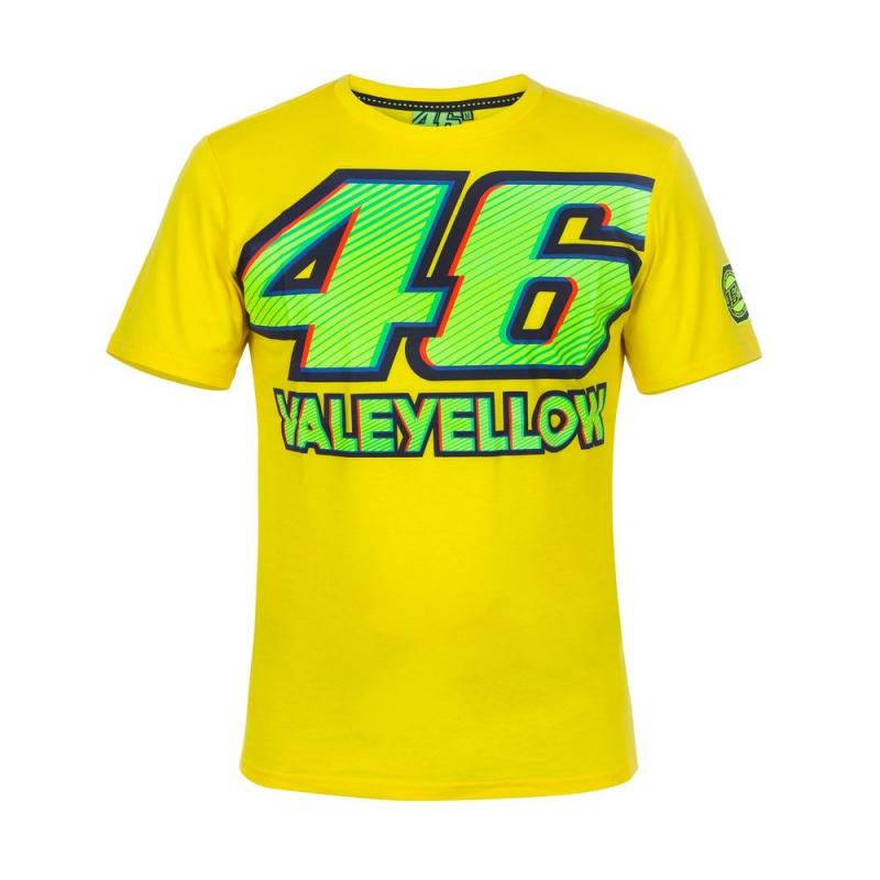 Tee shirt VR46 Valentino Rossi jaune 2017- S