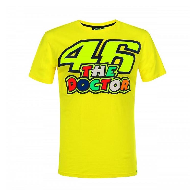 Tee-shirt VR46 Valentino Rossi The Doctor jaune 2019- S