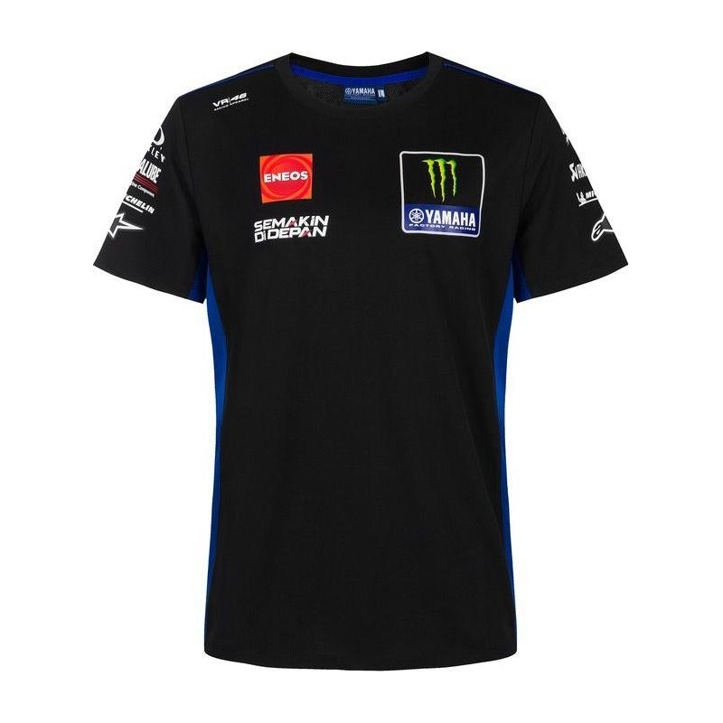 Tee-shirt Yamaha Factory Réplica 2021 noir/bleu- S