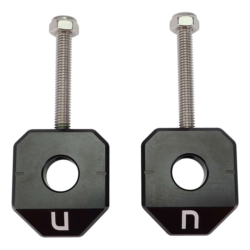 Tendeur de chaîne axe de 12 mm Carenzi anodisé noir Gilera SMT 50 20