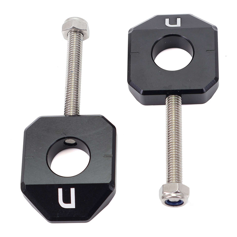 Tendeur de chaîne axe de 15 mm Carenzi anodisé noir Gilera SMT 50 2004-21