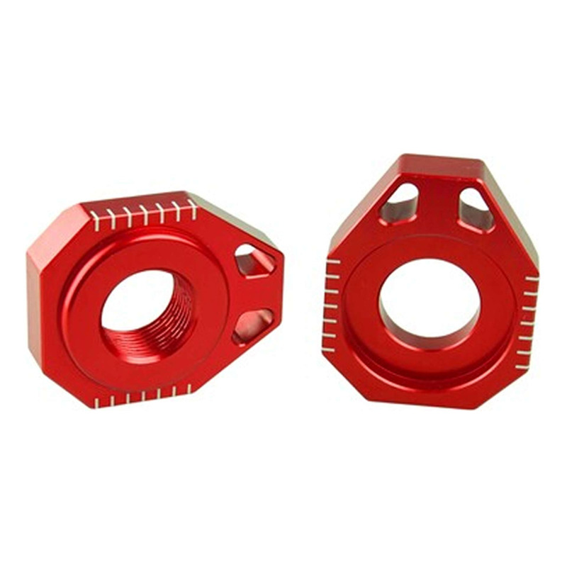 Tendeur de chaîne Scar Aluminium Rouge Gasgas MC/MCF et EC/ECF 21-23