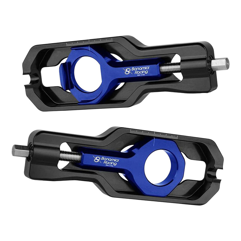 Tendeurs de chaîne Bonamici bleu Yamaha YZF-R1 15-19
