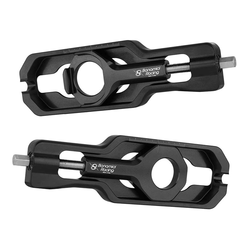 Tendeurs de chaîne Bonamici noir Suzuki GSX-R 1000 17-25