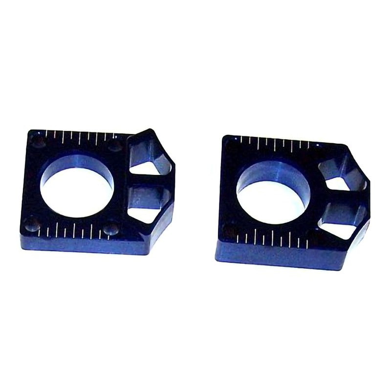 Tendeurs de Chaîne BUD RACING Aluminium Anodisé Bleu pour KTM 65 SX 16-24