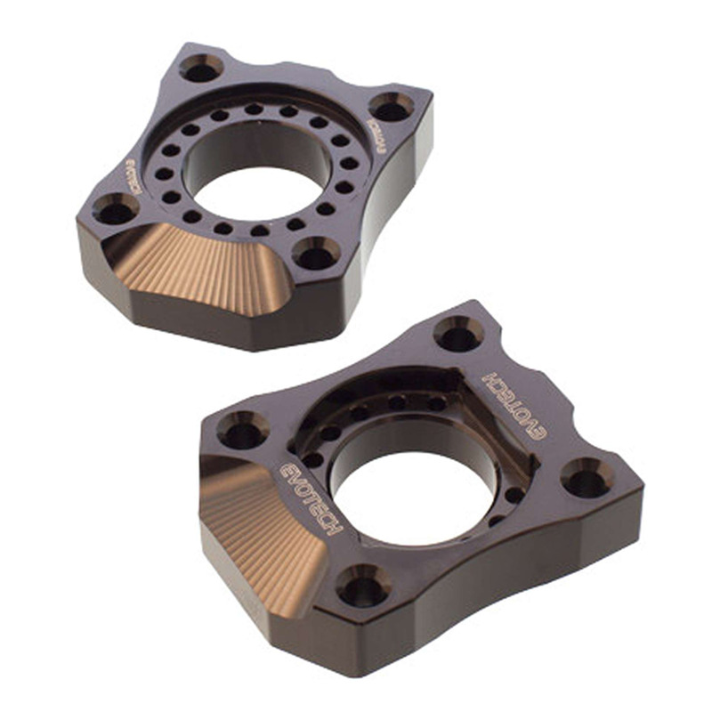 Tendeurs de chaîne Evotech noir Suzuki GSX-S