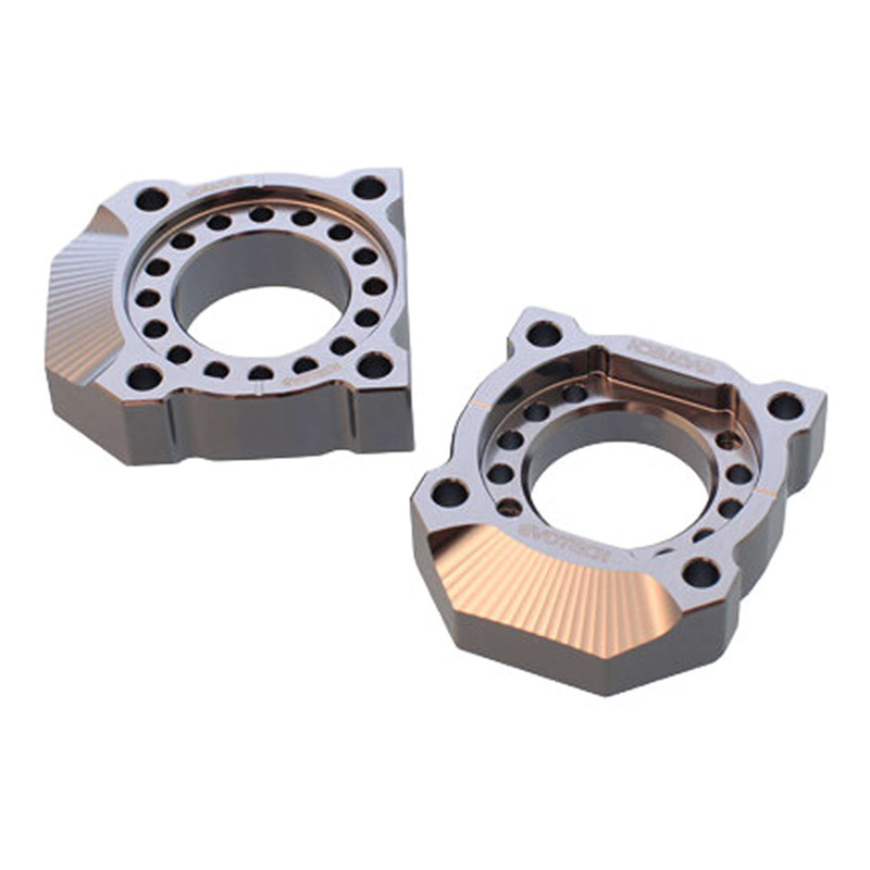 Tendeurs de chaîne Evotech titane Kawasaki ZX-10R 11-25