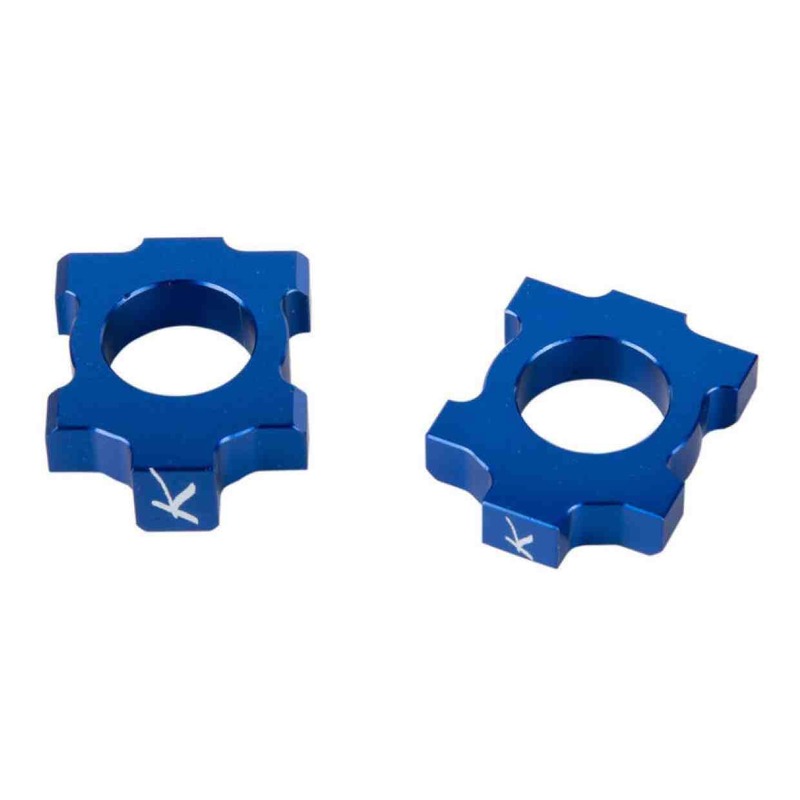 Tendeurs de chaîne Kite bleu pour Yamaha YZ 65 18-21