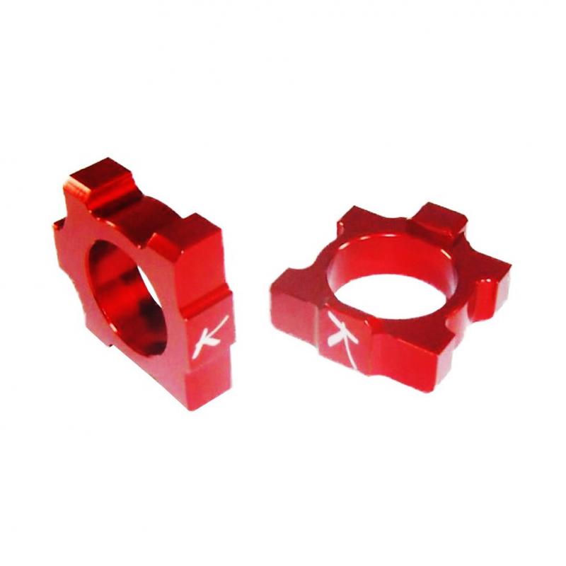 Tendeurs de chaîne Kite Kawasaki 250 KX-F 05-17 rouge