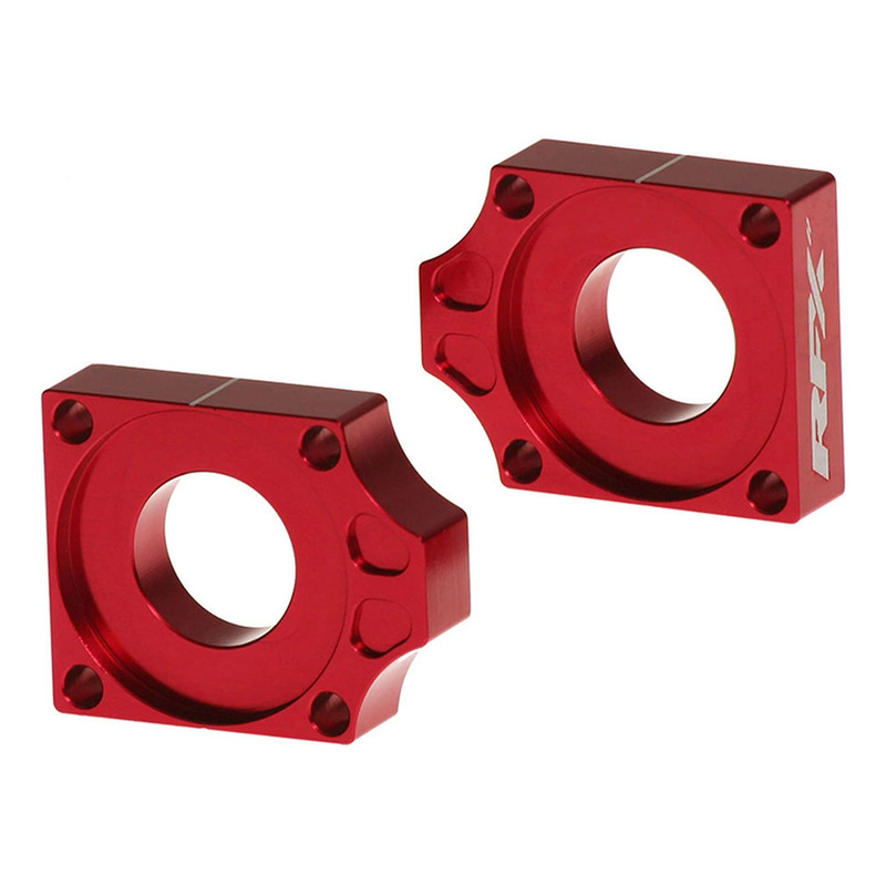 Tendeurs de Chaîne RFX Pro en Aluminium Anodisé Rouge pour Gasgas 85