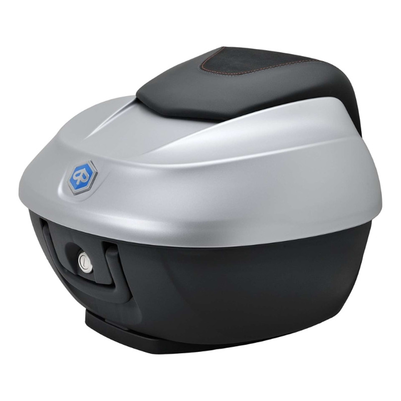 Top case 36 L gris d'origine CM323306 Piaggio Beverly 300 2021-24