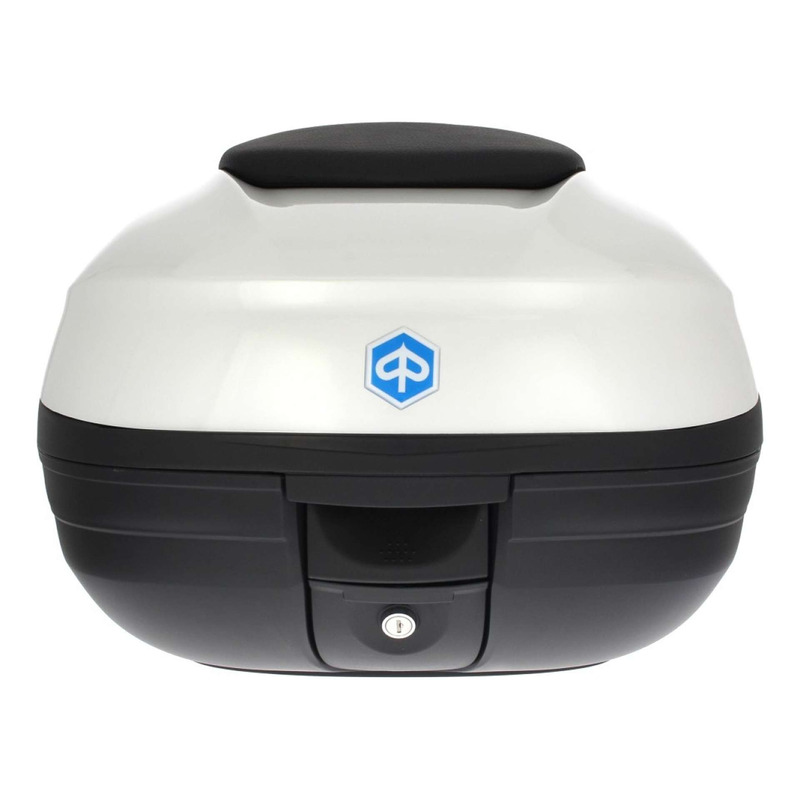 Top case 37 L blanc d'origine CM261607 Piaggio MP3 300 2015-16