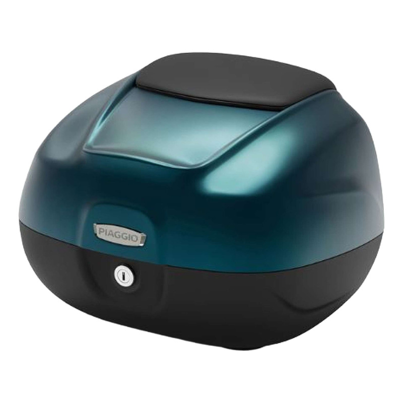 Top case 37 L bleu d'origine CM277549 Piaggio MP3 530 2022-24