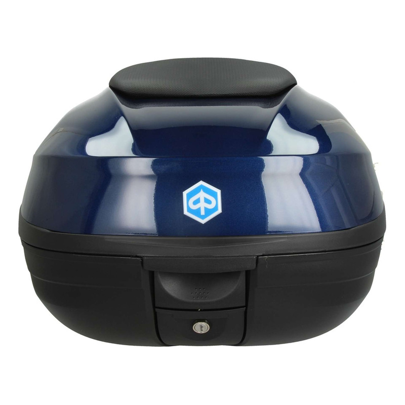 Top case 37 L bleu d'origine CM308236 Piaggio MP3 400 2020-21