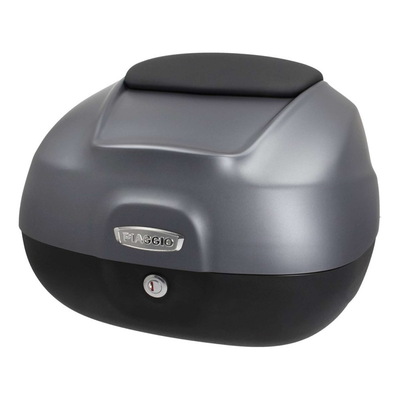 Top case 37 L gris d'origine CM277521 Piaggio Medley 125 2016-19