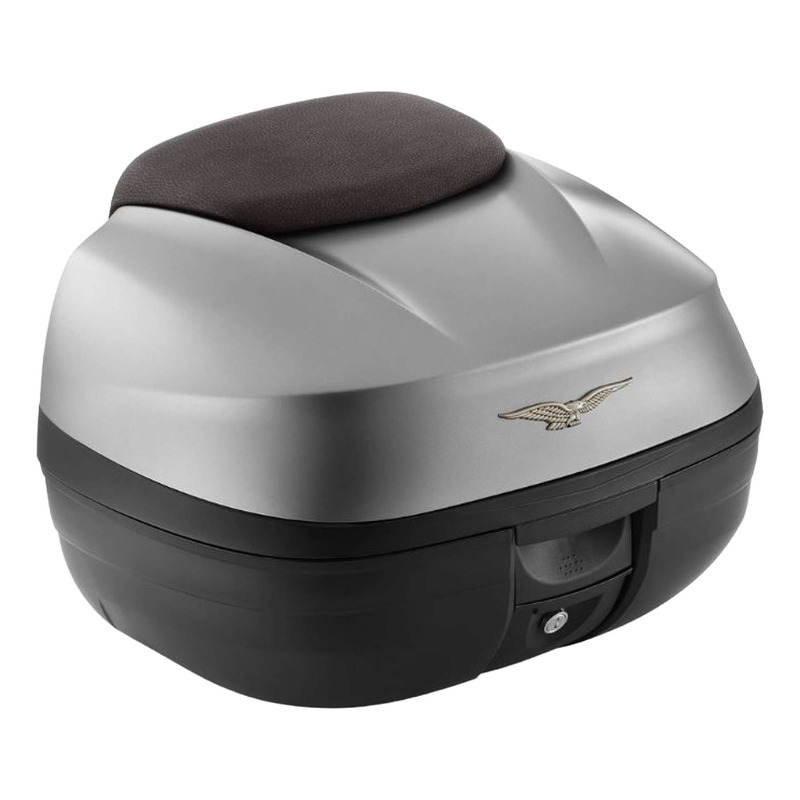 Top case 37 L gris d'origine CM333801 Moto Guzzi V100 Mandello 2022-
