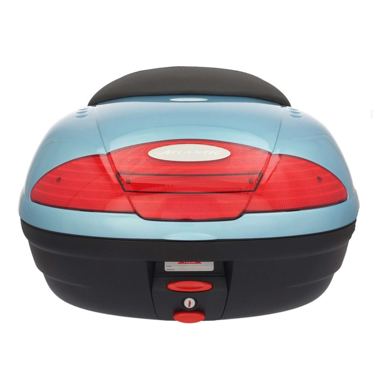 Top case 47 L bleu d'origine AP8792353 Aprilia Atlantic 500 2005-08