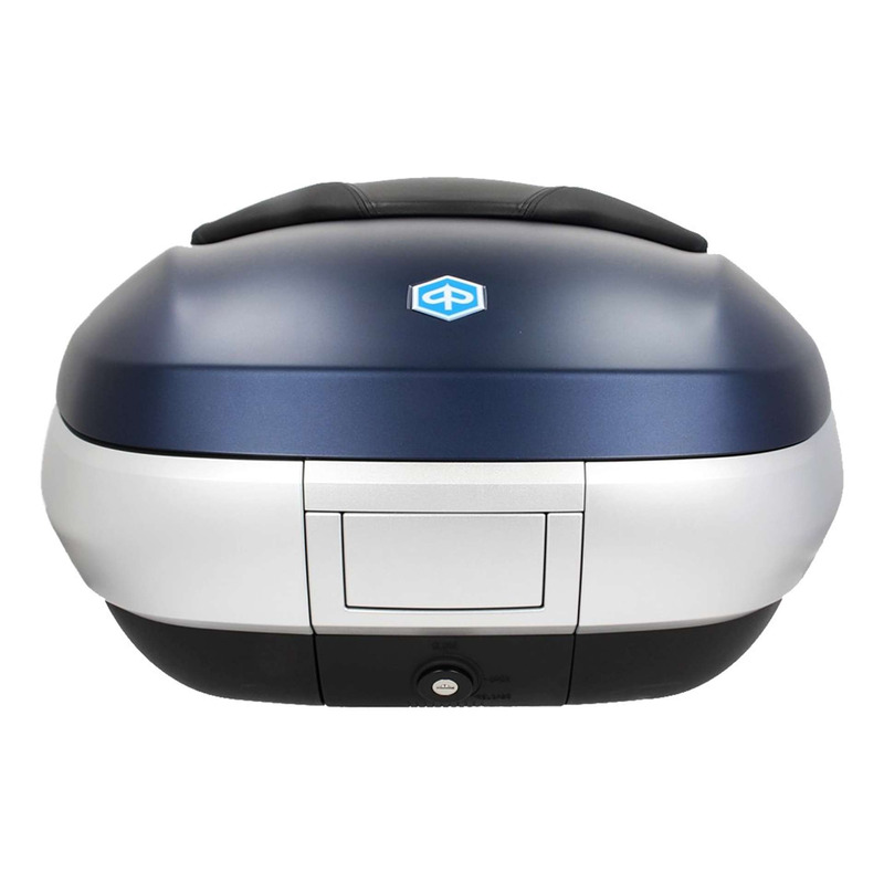 Top case 50 L bleu d'origine CM308120 Piaggio MP3 500 2016-20