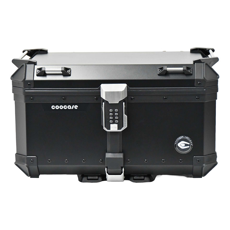 top case en aluminium noir 65 L Coocase Series 65 Keyless - Vendu avec