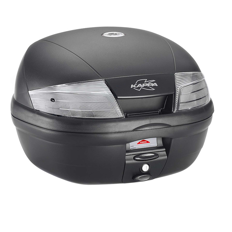 Top case Kappa Monolock K35NT2 35L noir catadioptre fumé