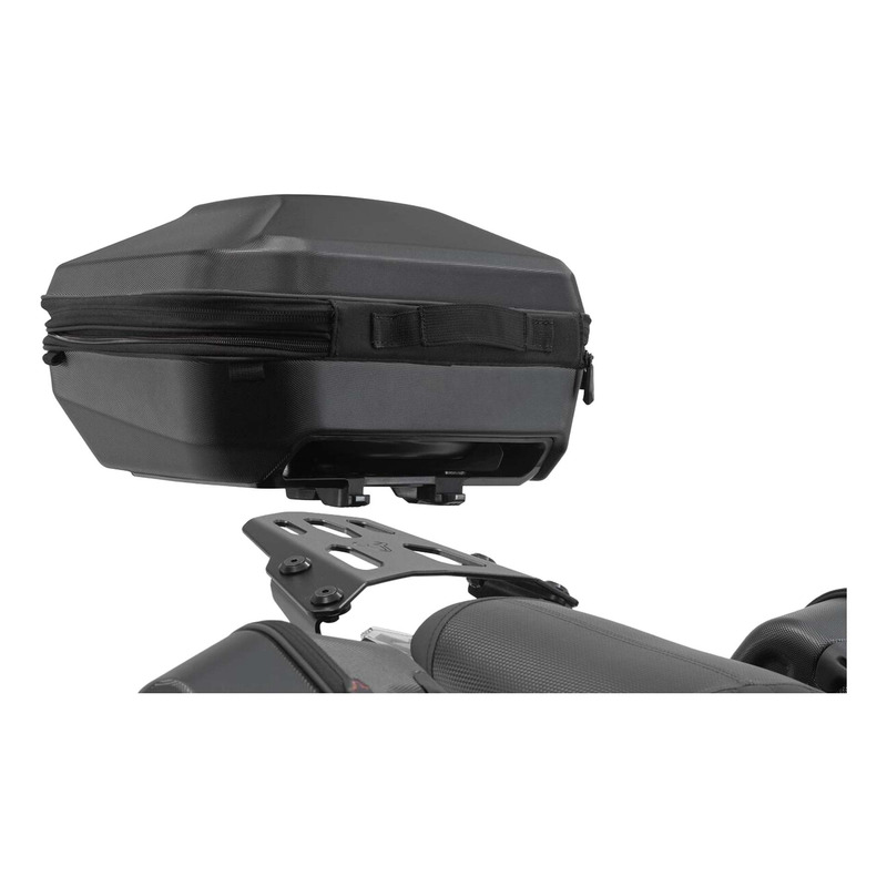 Top case SW-Motech Urban ABS noir avec porte-bagages STREET-RACK Triumph Speed Triple 1050 RS 18-26