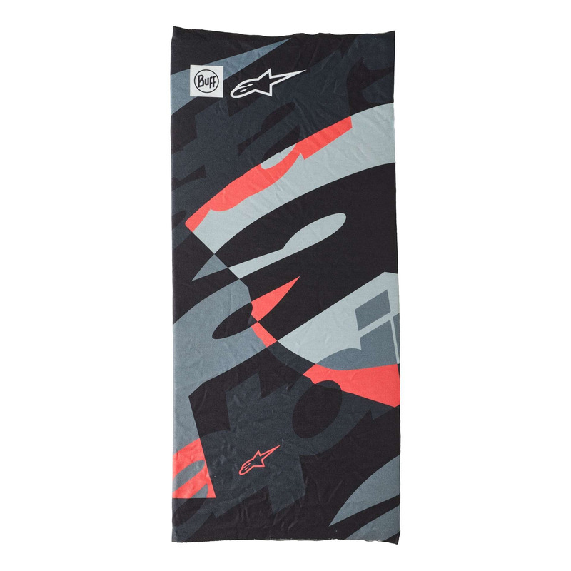 Tour de cou Alpinestars Buff® Mogress black camo red fluo