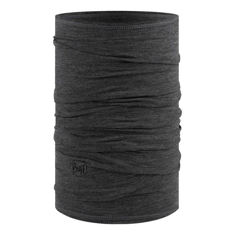 Tour de cou Buff Merino Lightweight Solid grey