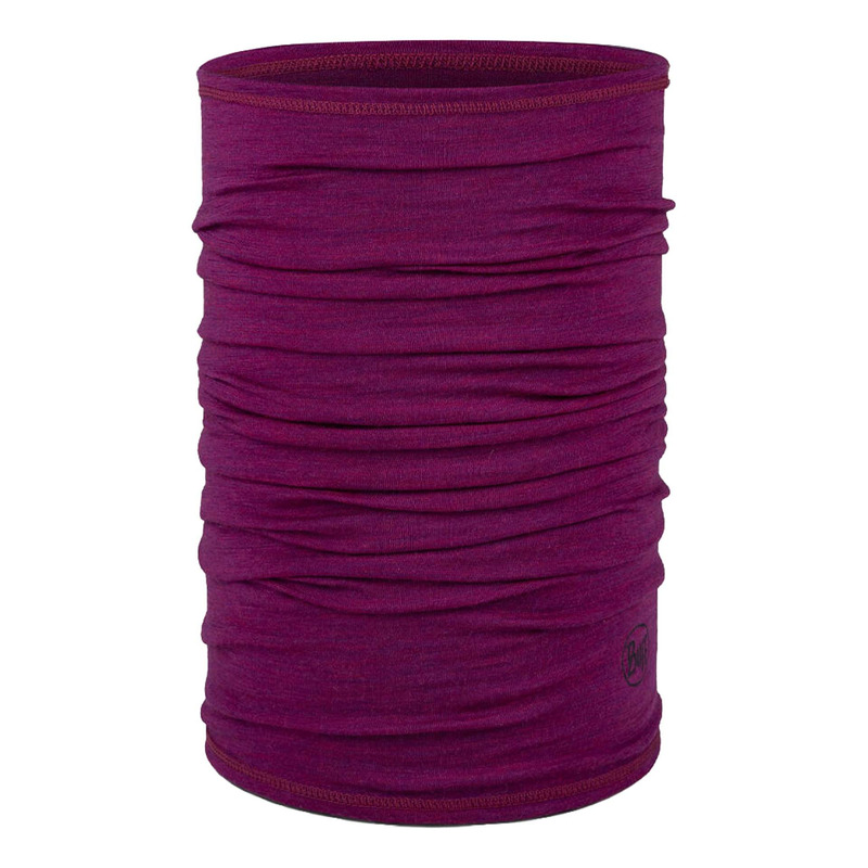 Tour de cou Buff Merino Lightweight Solid magenta