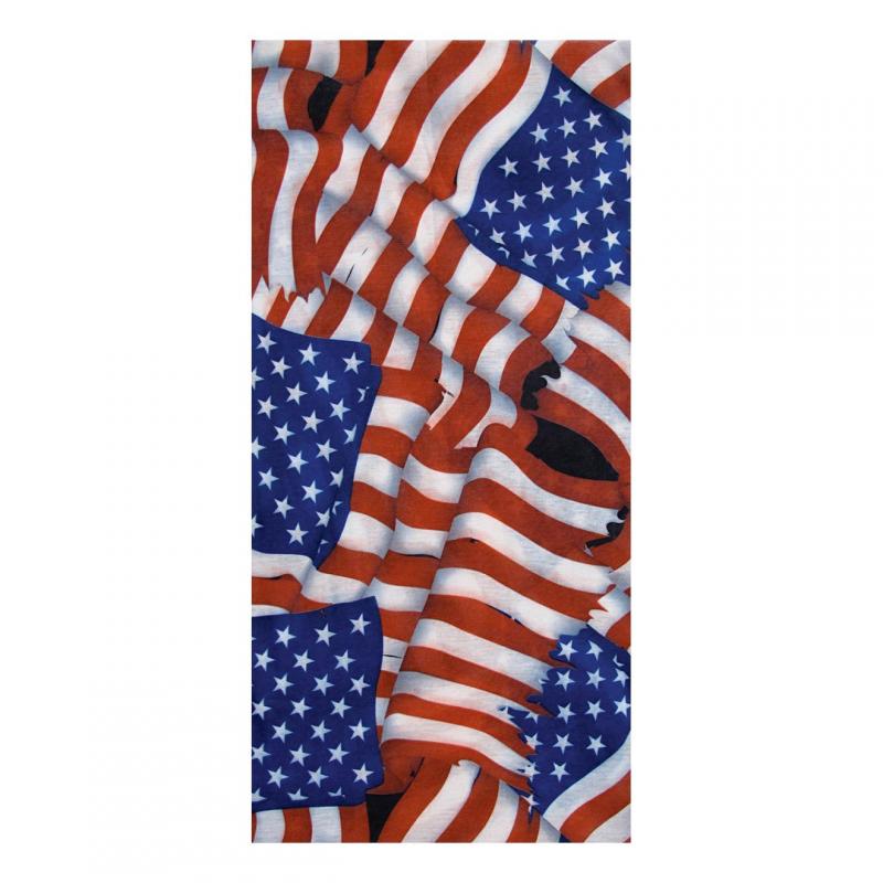 Tour de cou Schampa & Dirt Skins American Flag bleu/blanc/rouge