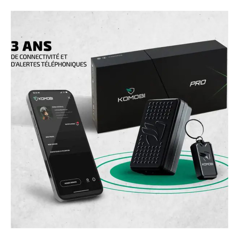 Tracker GPS Komobi PRO 4G Max avec abonnement 3 ANS