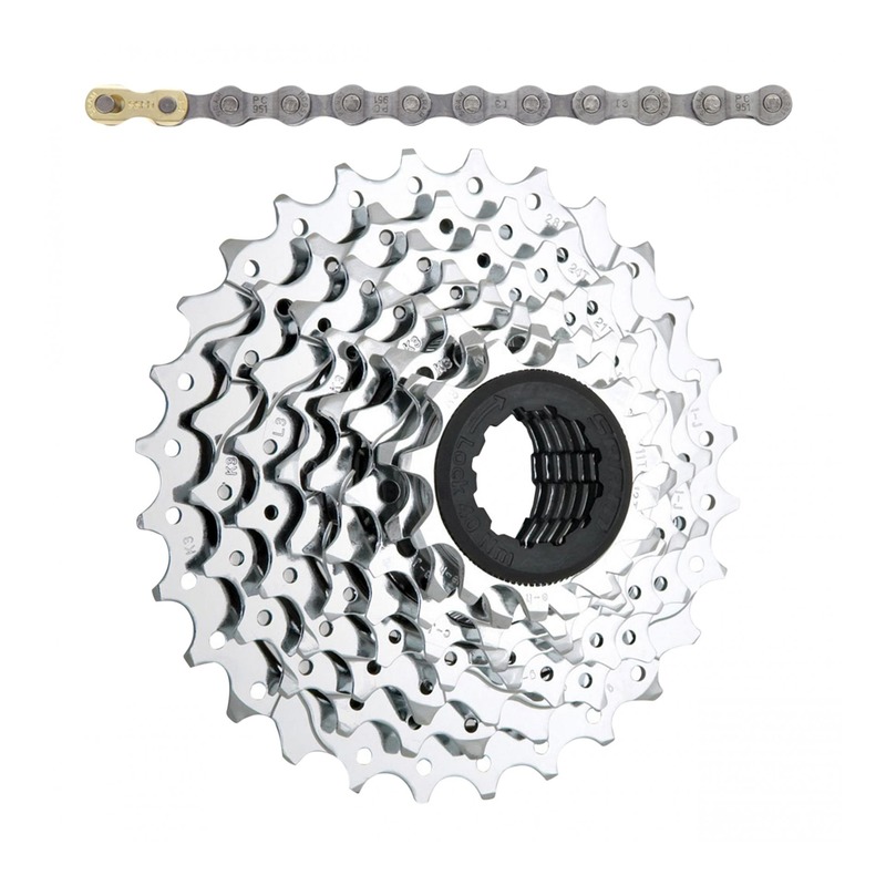 Transmission cassette (PG950) et chaine (PC951) SRAM 9V- 11-28