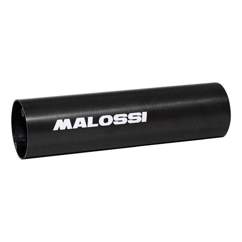 Tube de silencieux Malossi alu anodisé noir