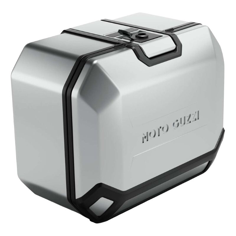 Valise latérale droite 47L en aluminium d'origine 2S002482 Moto Guzzi V85TT 2024-