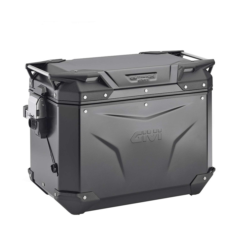 Valise latérale droite aluminium Givi Trekker Outback Evo Smart Black Line 48L noir