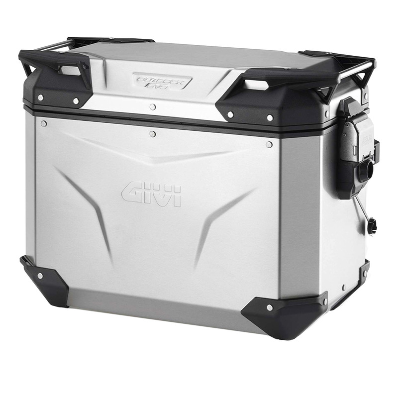 Valise latérale droite Givi Trekker Outback Evo Smart 44L aluminium