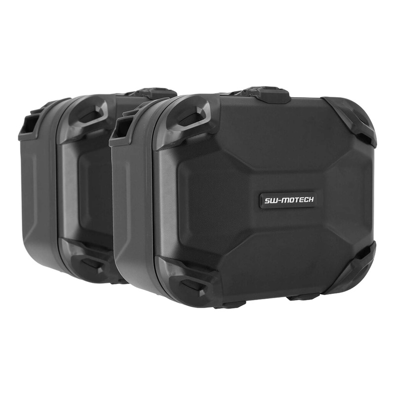 Valises latÃ©rales SW-MOTECH Dusc L 41L support Pro Moto Morini X-Cap