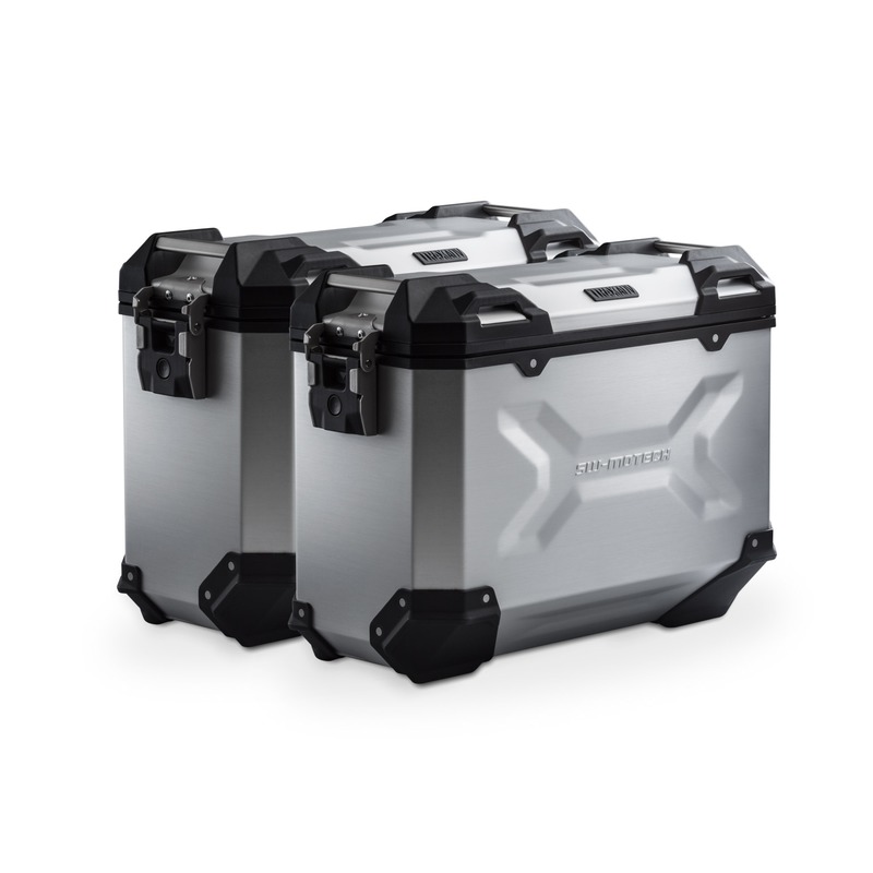 Valises latérales SW-MOTECH TRAX ADV aluminium 37L support PRO Yamaha