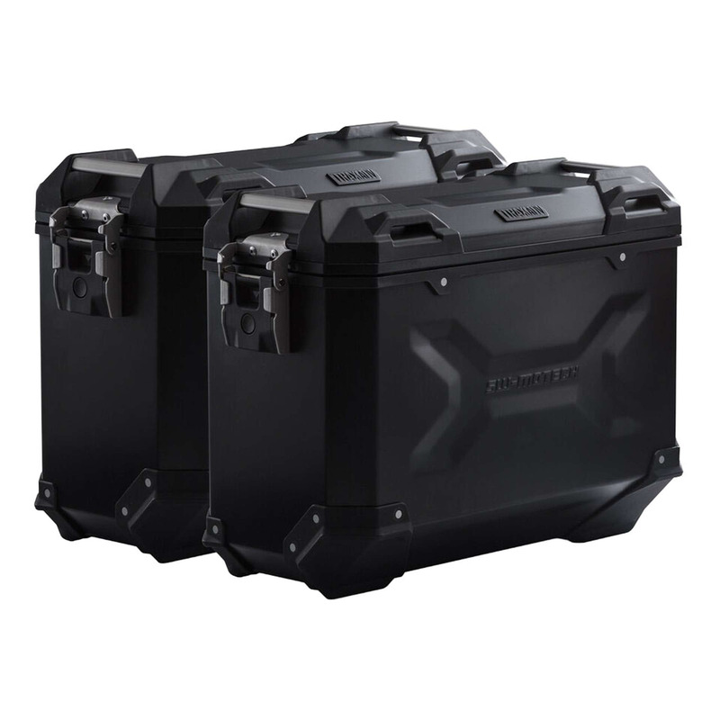 Valises latérales SW-MOTECH TRAX ADV noir 37L support PRO Yamaha Tracer 9 24-26