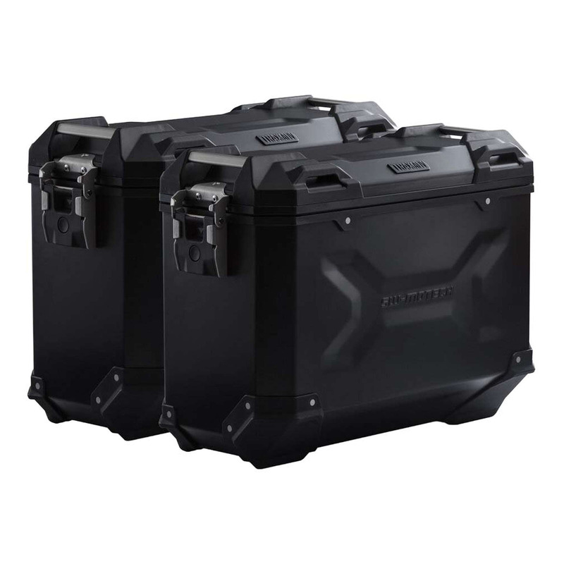 Valises latérales SW-MOTECH TRAX ADV noir 37L support PRO Ducati Multistrada V2 24-25