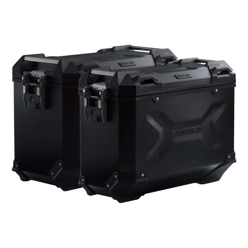 Valises latérales SW-MOTECH TRAX ADV noir 45/37L support PRO Voge DS 900 X 24-26