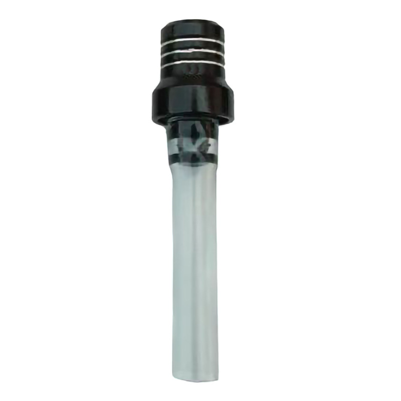 Valve de Prise d’Air de Réservoir BUD RACING en Aluminium Anodisé Noir + Durite Courte