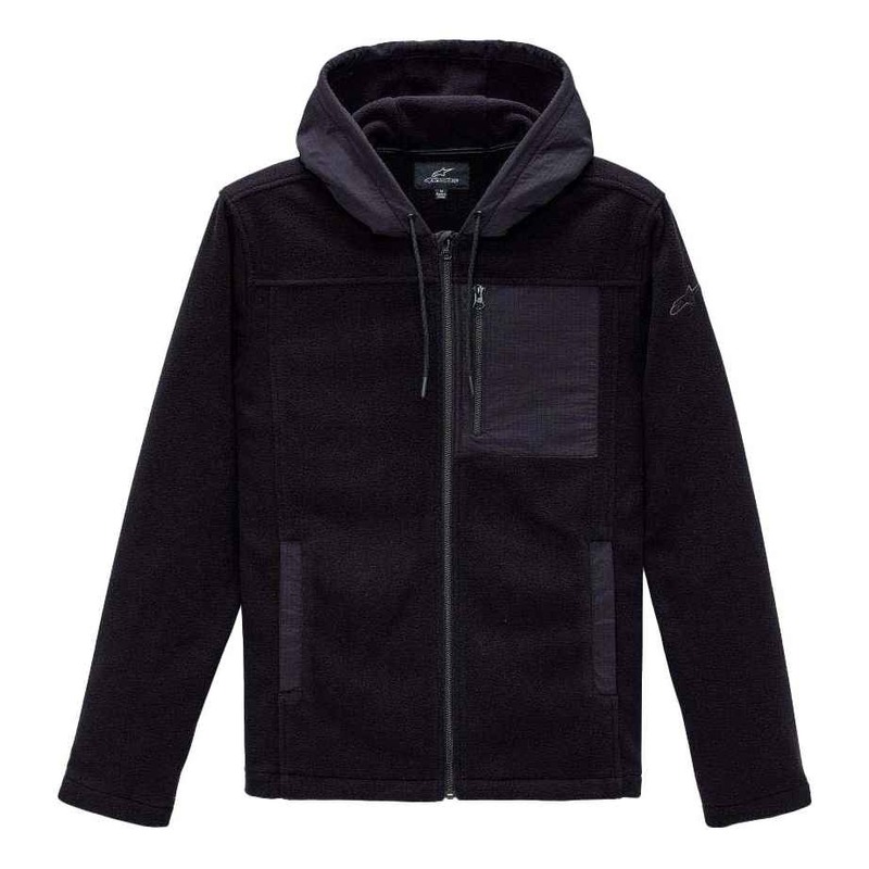 Veste à capuche zippée Alpinestars Cult Polar fleece noir- S