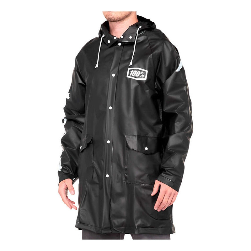Veste de pluie 100Â % Torrent noir- S