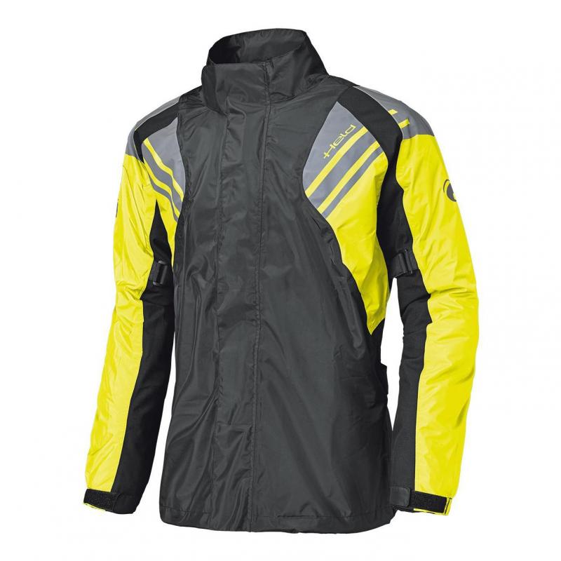 Veste de pluie Held Haze noir/jaune fluo- S