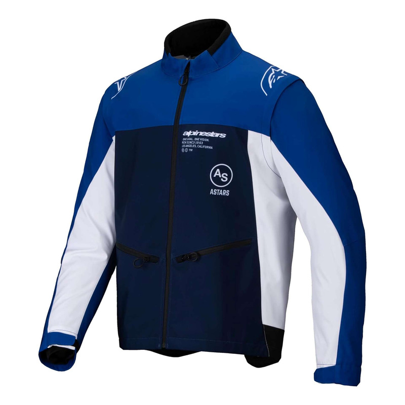 Veste enduro Alpinestars Lite-Dura Softshell navy/bright blue/white- S