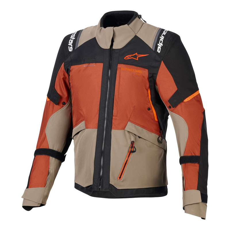Veste textile Alpinestars Andes V4 Drystar walnut/rust/black