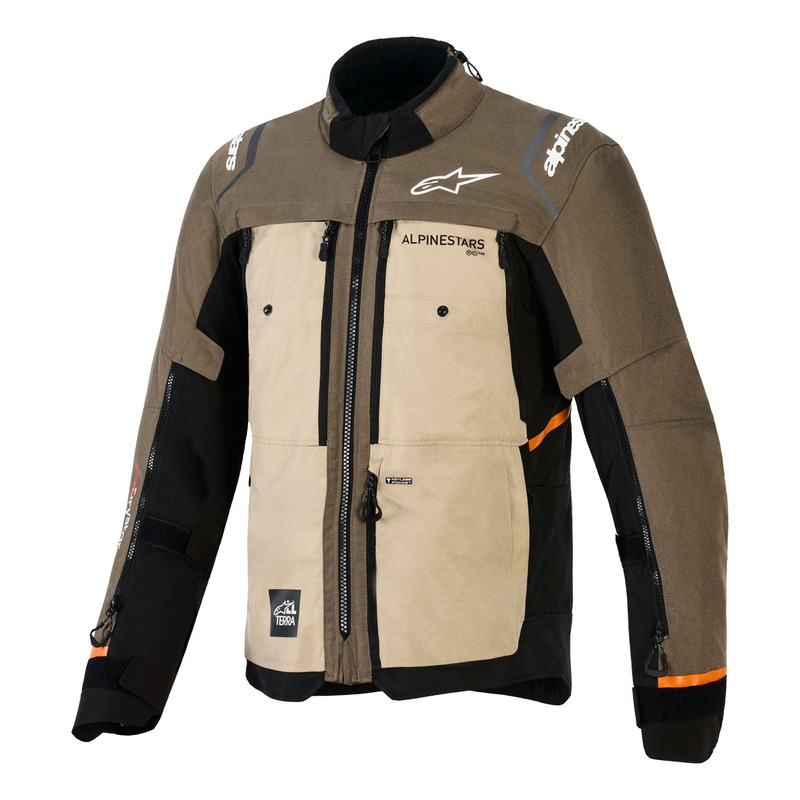 Veste textile Alpinestars Cusco Drystar walnut aluminum black