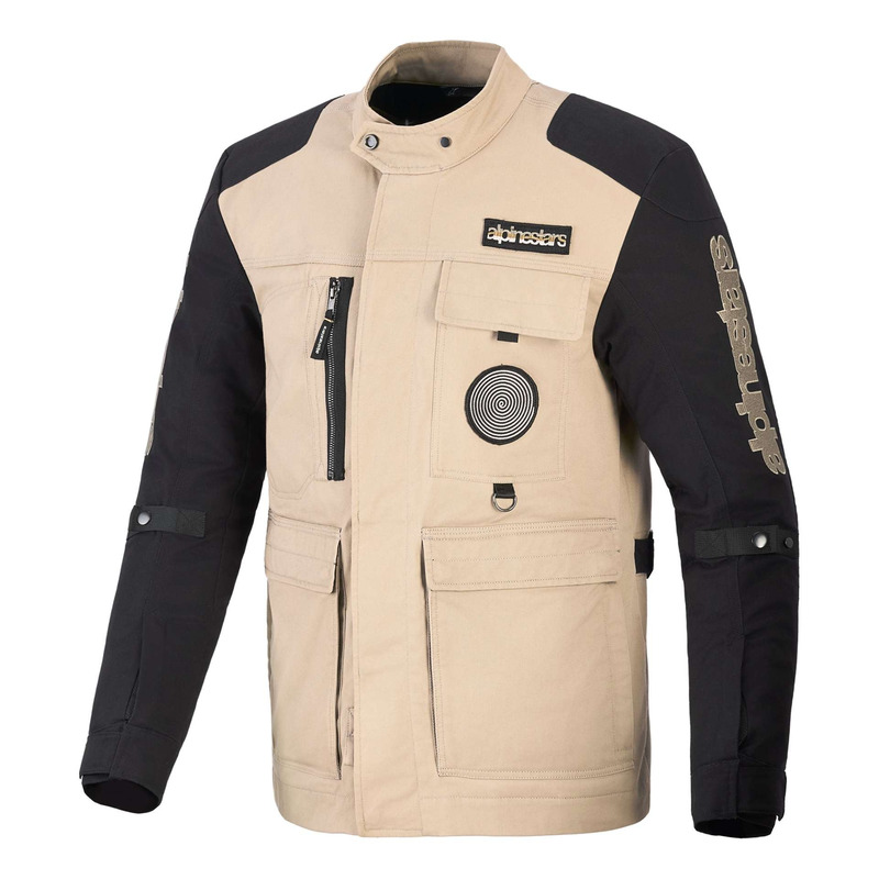 Veste textile Alpinestars Dice aluminium/black